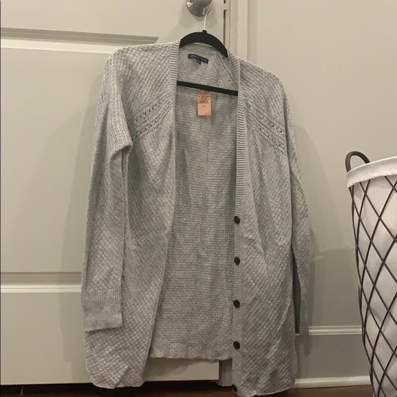 American Eagle Outfitters Sweaters - Grey American eagle cardigan